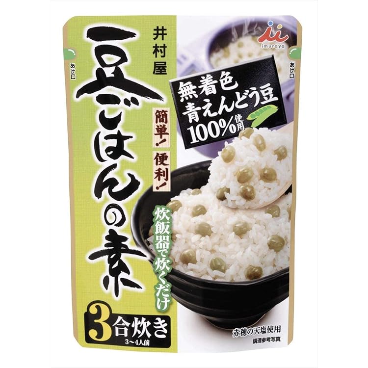 Amazon | 豆屋が作った豆ご飯の素 85g×4個 | 虎屋産業 | ごはん・料理