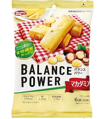 Amazon.co.jp: バランスパワー アーモンドカカオ味 袋入 6袋(12本)入