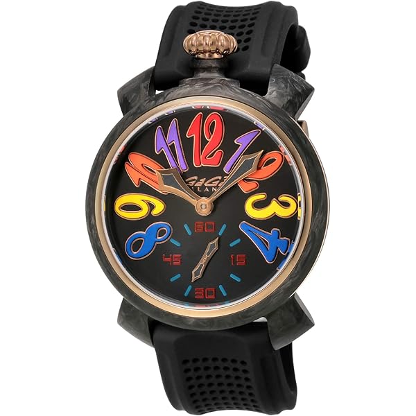 Amazon | ガガミラノ クロノ48mm クロノグラフ メンズ 8014.01[並行