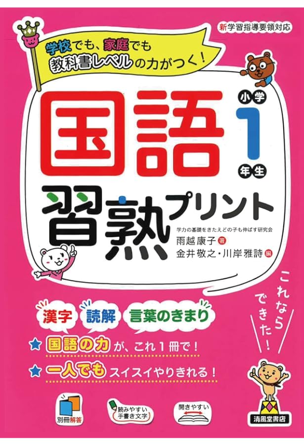 国語習熟プリント 小学2年生 | 森 ひろ美, 金井 敬之, 川岸 雅詩 |本