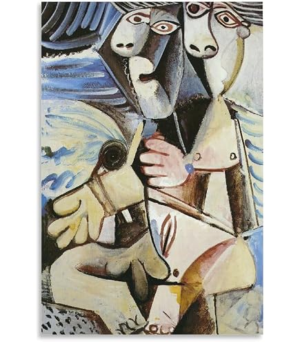Amazon.co.jp: パブロ・ピカソ《草上の昼食》複製名画 ポスター飾り絵