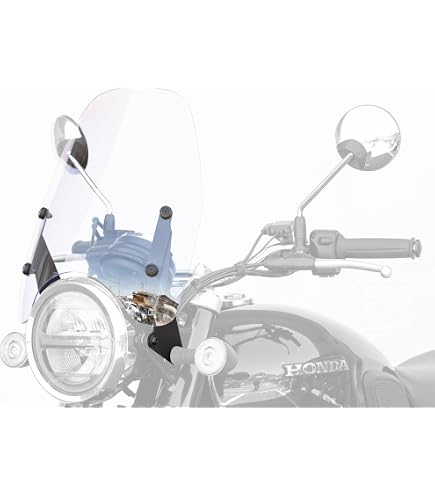 Amazon | FIRECARP バイク用 ビキニカウル フロントガラス スクリーン
