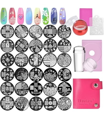 ネイルプレート 楽天市場】ラローナ[LALONA]ネイルスタンププレート(12種から