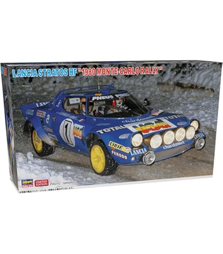 Amazon.co.jp: ハセガワ 1/24 ランチャ ストラトス 1977モンテカルロ