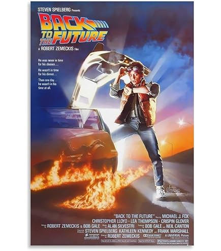 Amazon.co.jp: 映画ポスター バックトゥザフューチャー Back to the