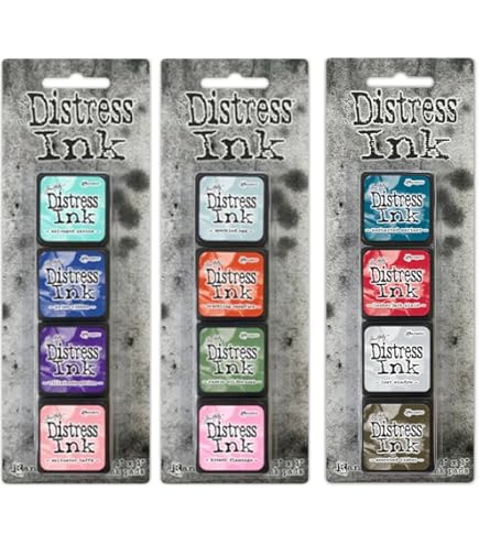 Amazon.co.jp: Tim Holtz Ranger Distress Oxideインクパッドバンドル