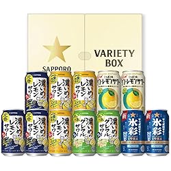 Amazon.co.jp: レモンサワー4種飲み比べ ギフトセット 誕生日 退職 御