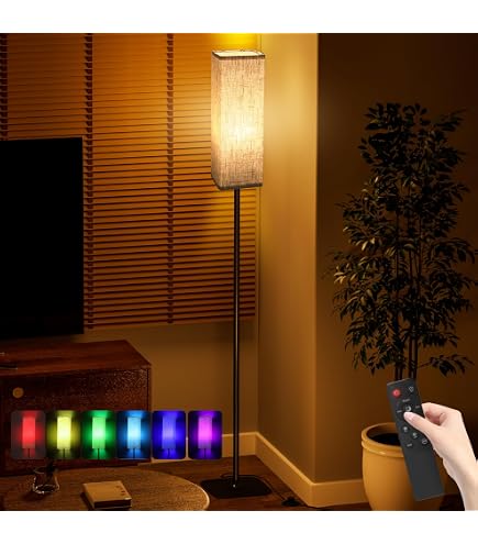 Amazon.co.jp : 「MIMOSA」フロアライト LEDフロアランプ ラック付き