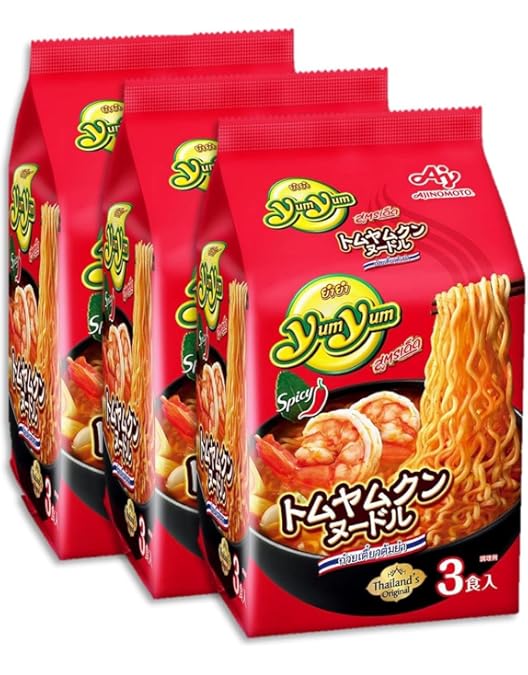 Amazon.co.jp: トムヤム ラーメン 60g×30袋入 ( ビーフ トムヤムクン