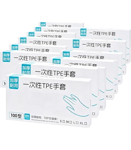 Amazon.co.jp: フジナップ フジ スーパープラスチック手袋 S 100枚×30
