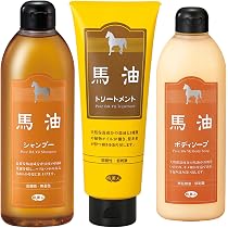 Amazon | アズマ商事 馬油シャンプー トリートメント ボディーソープ