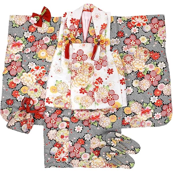 Amazon | 七五三 草履 バッグ 作り帯 セット 7歳 日本製 [なごみや