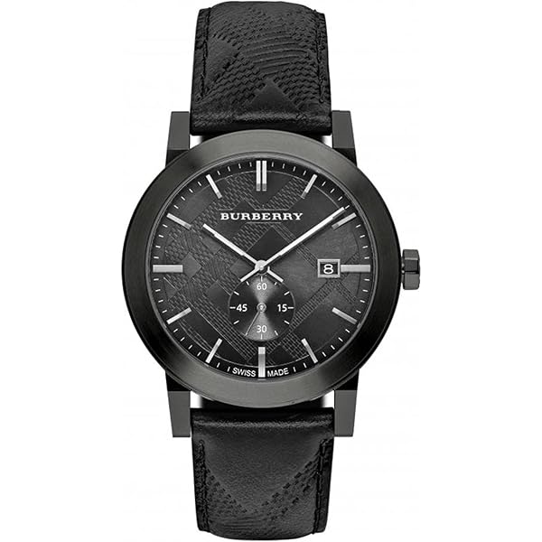 Amazon.co.jp: [バーバリー]BURBERRY メンズ THE CITY 42mm クロノ