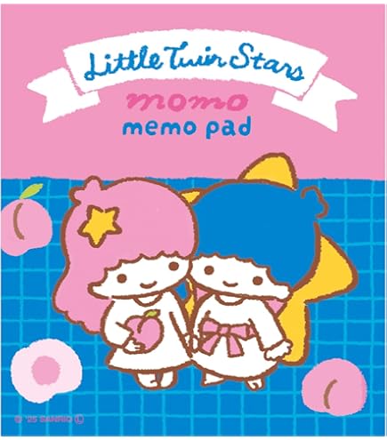 Amazon.co.jp: リトルツインスターズ メモ帳 キキララ 小倉優子