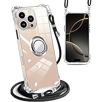 ケスティファイ　 iPhone 16 Pro用ケース リングホルダー付き Amazon.co.jp: iPhone 16 Pro Max 用 ケース ダブルリング付き