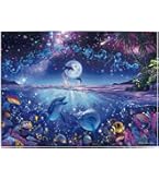 2016ピース 光るジグソーパズル  ラッセン 星に願いを Amazon | 300ピース ジグソーパズル ラッセン 星に願いを 【光るパズル