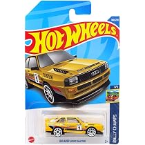 Hot Wheels '84 Audi Sport Quattro – White Limited Edition 43/250 – Baja Blazers Series 7/10 – 1:64 Scale Die-Cast Model Car