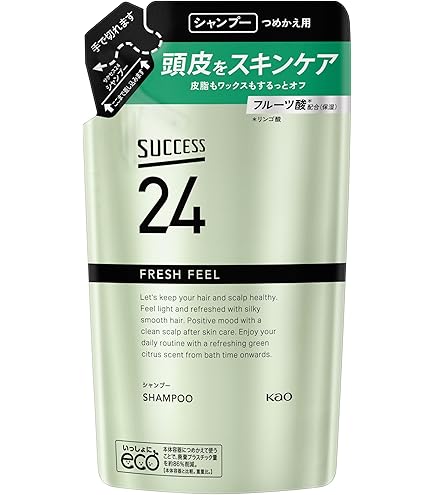 Amazon.co.jp: サクセス24 クレンジングシャンプー 爽やかなグリーン