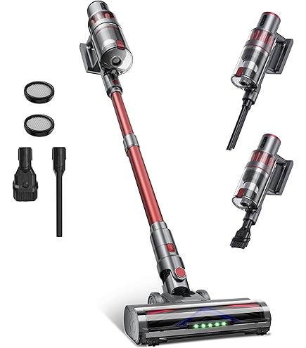 Amazon | 掃除機 コードレス 【55000pa超強力吸引！】60分連続稼働