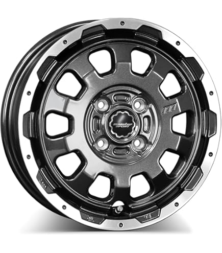 Amazon.co.jp: TSW Wheels セブリング マットブラック アルミ付