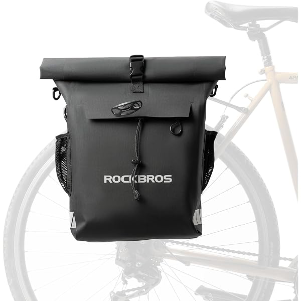 Green guru パニエ 自転車 バッグ パニエバッグ Amazon.co.jp: Bag Greenguru Pannier & Backpack High Roller by