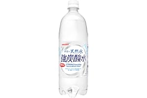 サンガリア 伊賀の天然水 強炭酸水 1000ml×12本