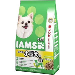 アイムス (IAMS) ドッグフード 成犬用 小型犬用 小粒 チキン 2.3kg