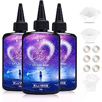 専用　レジン4 Amazon | UVレジン液 レジン液 390g【新登場】 大容量