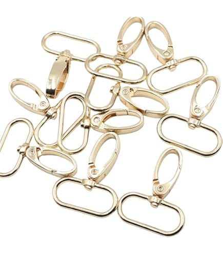 Amazon | KUKU工房 ナスカン 回転式 10個セット (内径25mm, シルバー