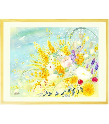 Amazon.co.jp: マイケル・ルー Fuzzy on GG Bridge ポップアート 絵画