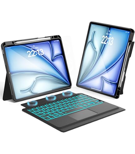 Amazon.co.jp: Foeytaody iPadマジックキーボード 2026 i-Pad Air 13