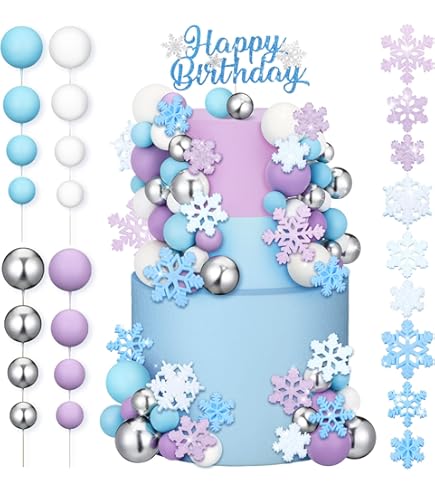 Flashing Blue Number 1 Cake Topper - 4.5 Inch, 5 Flashing Lights, 1st Birthday Decoration - View #2