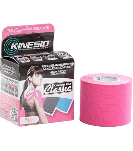 KINESIO(キネシオ) キネシオテーピング ロール状テーピング 5㎝×4m Amazon | KINESIO(キネシオ) キネシオテーピング ロール状