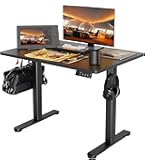 Amazon | Dripex 昇降デスク 電動 パソコンデスク 一枚板 幅110cm昇降