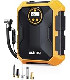 Amazon | AstroAI エアーコンプレッサー 電動空気入れ 5 in 1 タイヤ