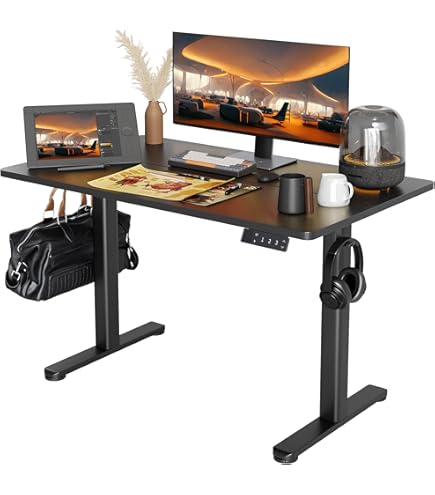 Amazon | ZEOPLE 手動昇降式デスク 昇降テーブル 勉強机 学習机 高さ