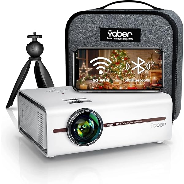 Potable WiFi Projector with Bluetooth 