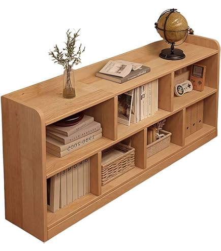 木製4段本棚 ナチュラルウッドカラー Amazon｜ラック 棚 スリム 4段 収納棚 木製 木製ラック 収納 収納棚