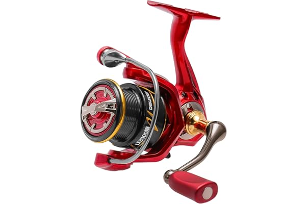 激安正規 スピニングリール フィッシング 最大ドラッグ8kg 鯉釣り等 軸受け量 10 スプール容量 4000 防水 スピニングリール Raffles Mn