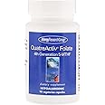 5-メチルテトラヒドロ葉酸 （QuatreActiv Folate 4th Generation 5-MTHF 90 Vegetarian Capsuless）[海外直送品]