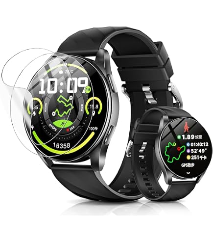 【新品】【2026年業界最新 GPS内蔵&10m防水対応】LEEWIN V2スマ Amazon | 【2026年コスパ最高 GPS内蔵&水泳防水】LEEWIN V2スマート