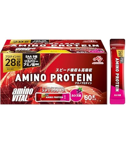 Amazon.co.jp: アミノバイタル 味の素 アミノプロテイン 粉末 レモン味