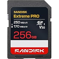 SanDisk 256GB Extreme PRO SDXC UHS-I メモリーカード