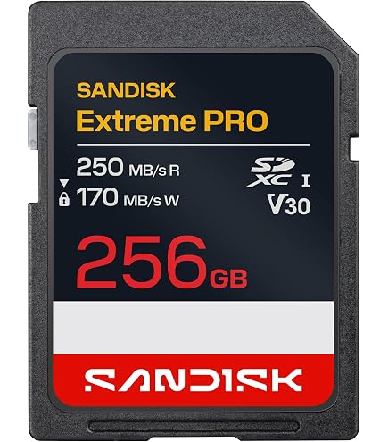 SanDisk Extreme Pro 256GB SDXC UHS-I U3 V30