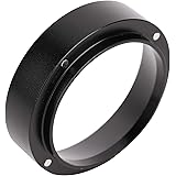 Agatite 51/53/58mm Dosing Funnel, Aluminum Espresso Dosing Portafilter Dosing Funnel Coffee Dosing Ring with Magnetic for Hom