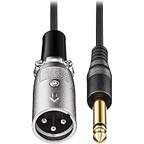 Amazon | オーディオテクニカ XLR ケーブル (XLRオス - φ6.3mmモノラル