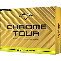 【RSKCO】CHROME TOUR トリプルトラック イエロー 2箱 Chrome Tour Triple Track Yellow Golf Balls