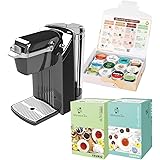 KEURIG（キューリグ）カプセル式コーヒーメーカー & カプセルセット BS240 ネオブラック K-CUP専用 一杯抽出 (アフタヌーンティーセット)