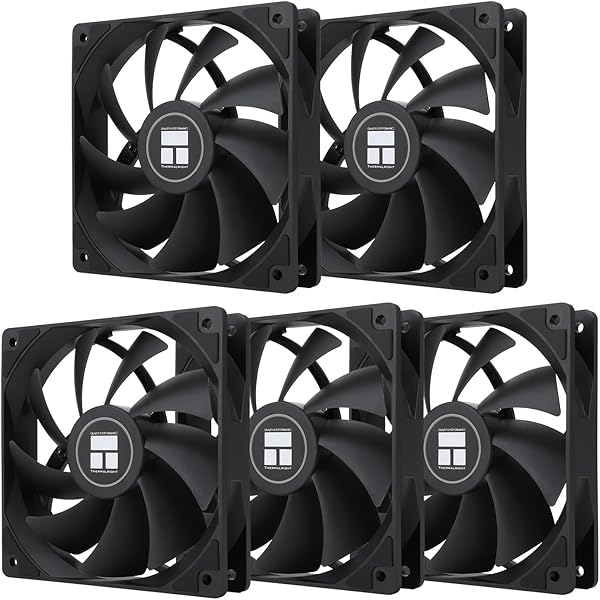 Amazon | ARCTIC P12 120mm ケースファン 5個セット 高静圧 静音 PC
