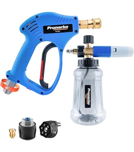 Amazon | MJJC 洗車 フォームガン 高圧洗浄機【第3世代 フォーム